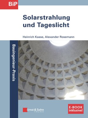 cover image of Solarstrahlung und Tageslicht